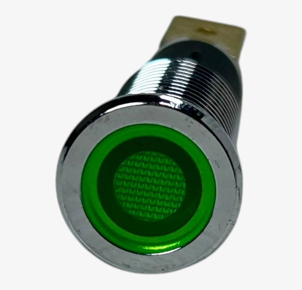 2X LED Green Indicator Panel Light for Marine (Alamor)