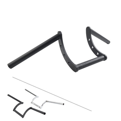1'' Z Bar Drag Handlebar for Harley, Honda, Chopper Cruiser