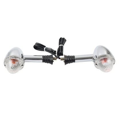 Front/Rear Indicator Turn Signal White For Speedmaster 865 900 EFI Scrambler