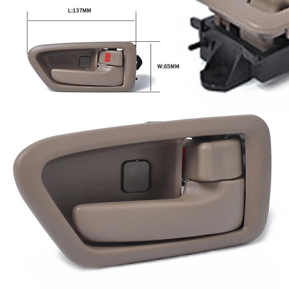 1pc Interior Inside Left Driver Side Door Handle For Toyota Camry 1997-2001 00