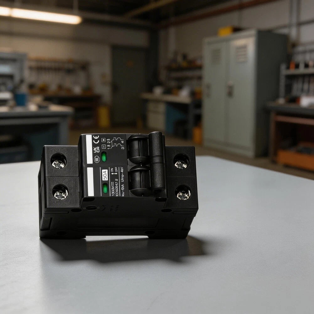 2P DC MCB 1000V Overcurrent Protection for Battery and Inverter