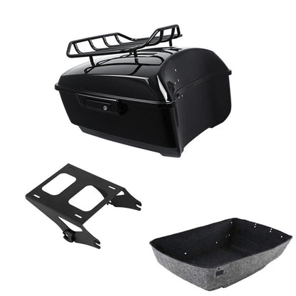 Trunk Luggage Rack Mount for Harley Touring Street Glide (2014–2026) Black