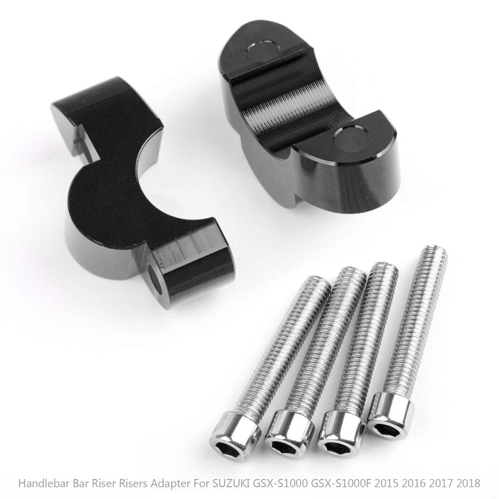 CNC Handle Bar Risers 20mm for Suzuki GSX-S 1000 / F / S Katana (2015–2018)