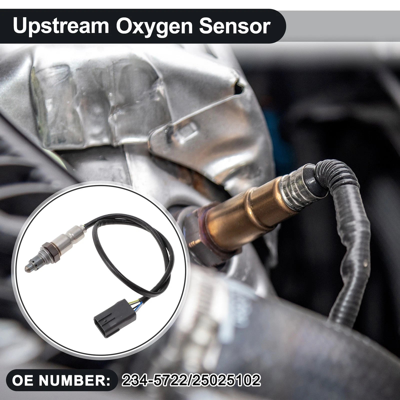 Upstream Oxygen Sensor for Toyota Yaris 2017-2018 234-5722 (1 pcs)