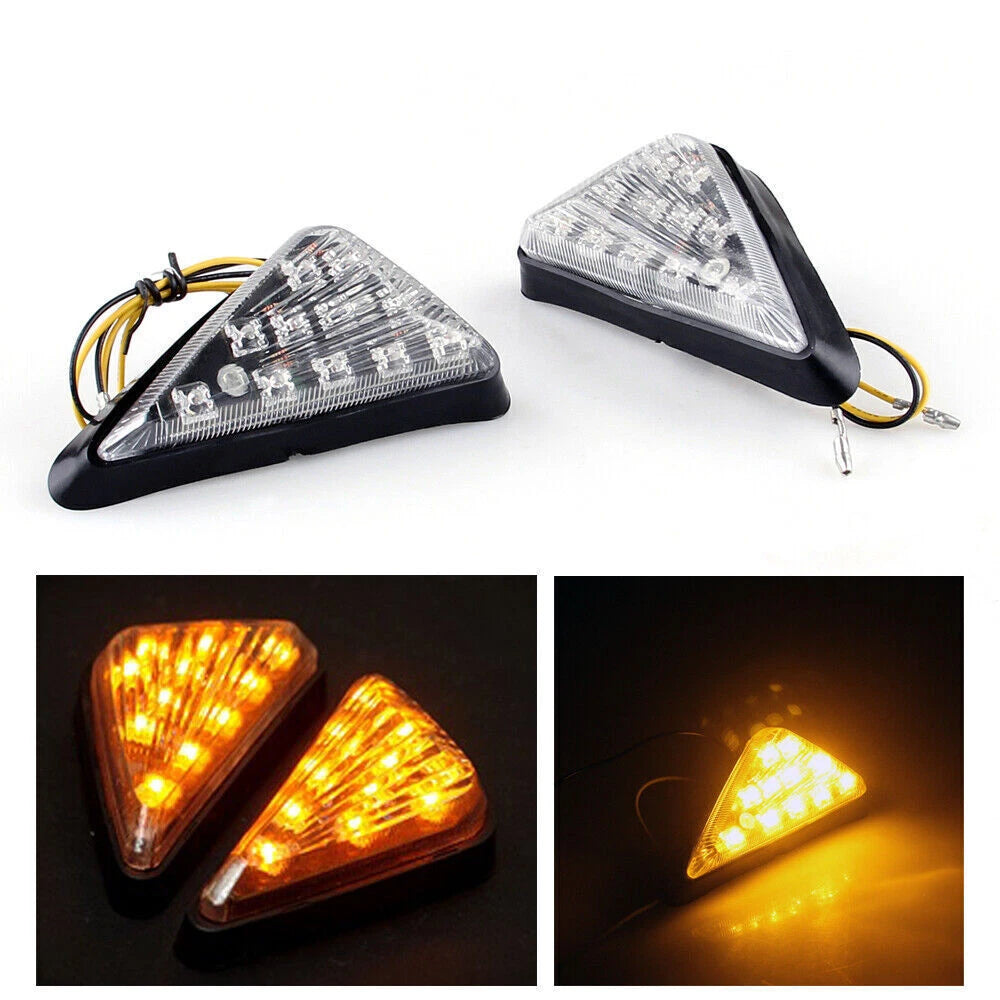 LED Flush Mount Turn Signal for Honda CBR 600 F4i 929 1000 RR YZF R6 R1 (2001–2007)