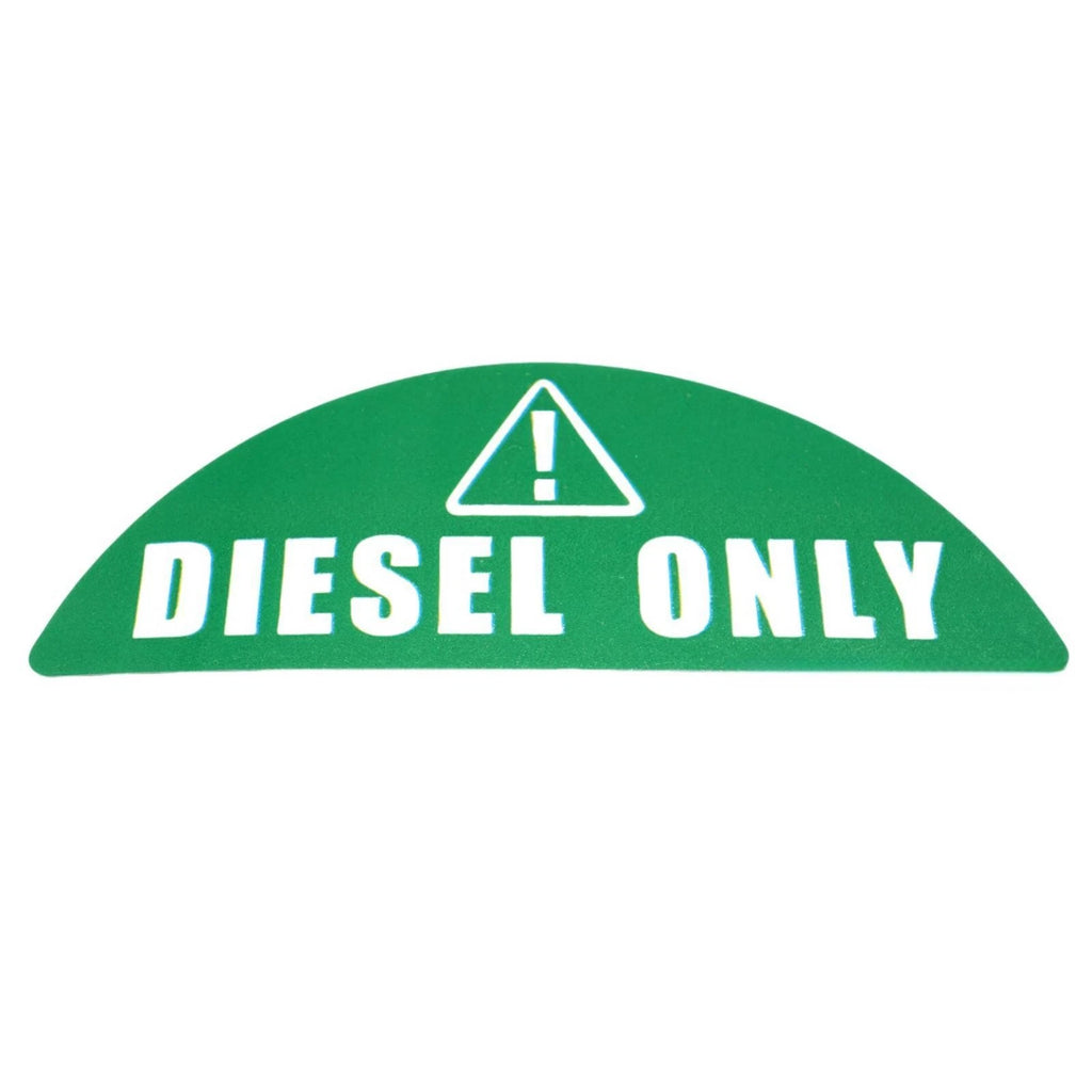 Diesel Only Sticker for Box Trucks (2010–2023)