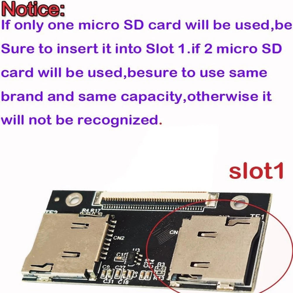 Solid State Drive Adapter Card for SD SDXC TF Cards 40pin