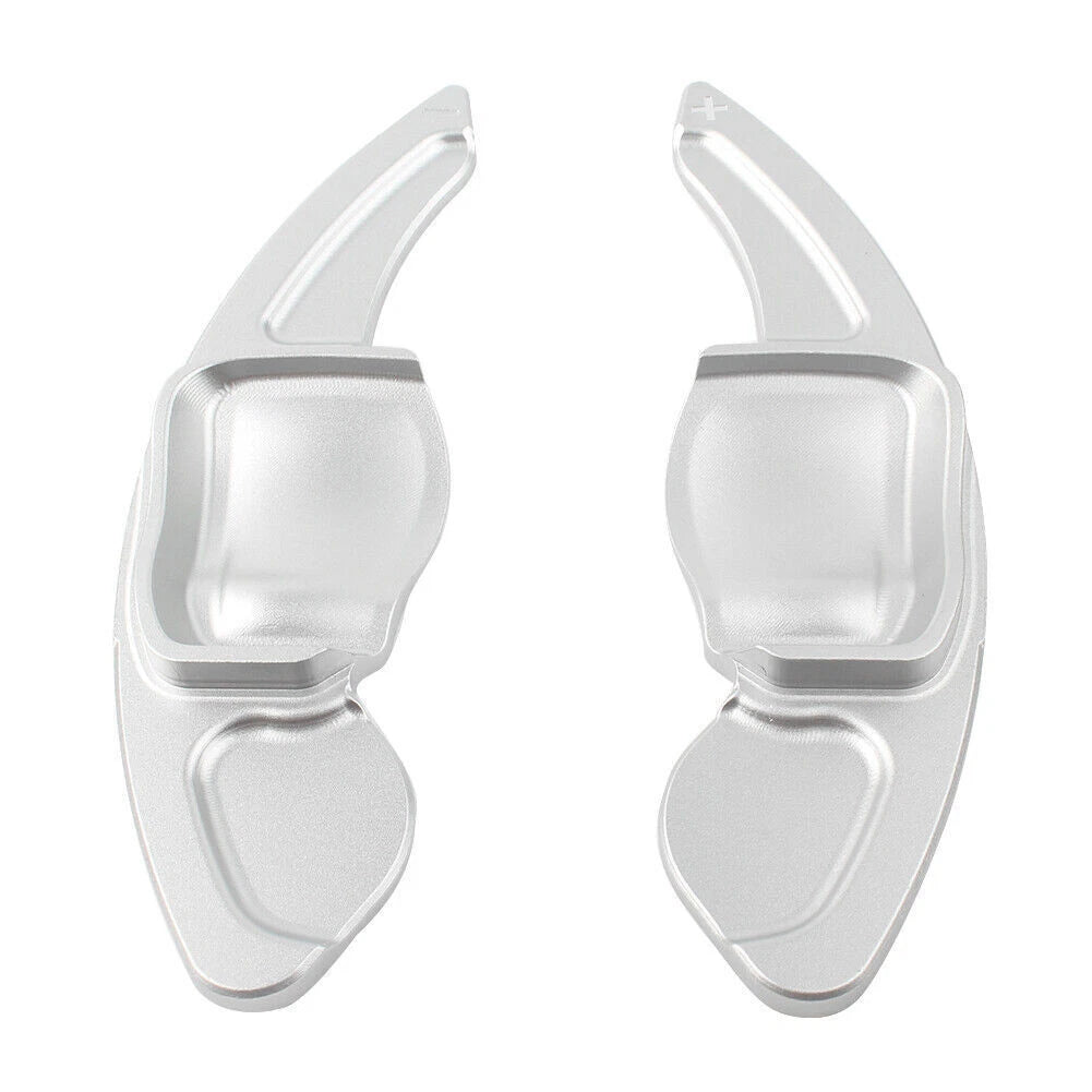 DSG Paddle Shift Extensions for VW Golf Jetta MK5 MK6 (2006–2014) - Silver