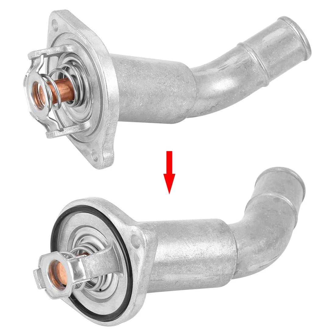 Thermostat Housing Replacement for Chevrolet Trailblazer GMC Envoy (2002–2009)