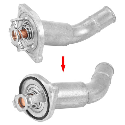 Thermostat Housing Replacement for Chevrolet Trailblazer GMC Envoy (2002–2009)