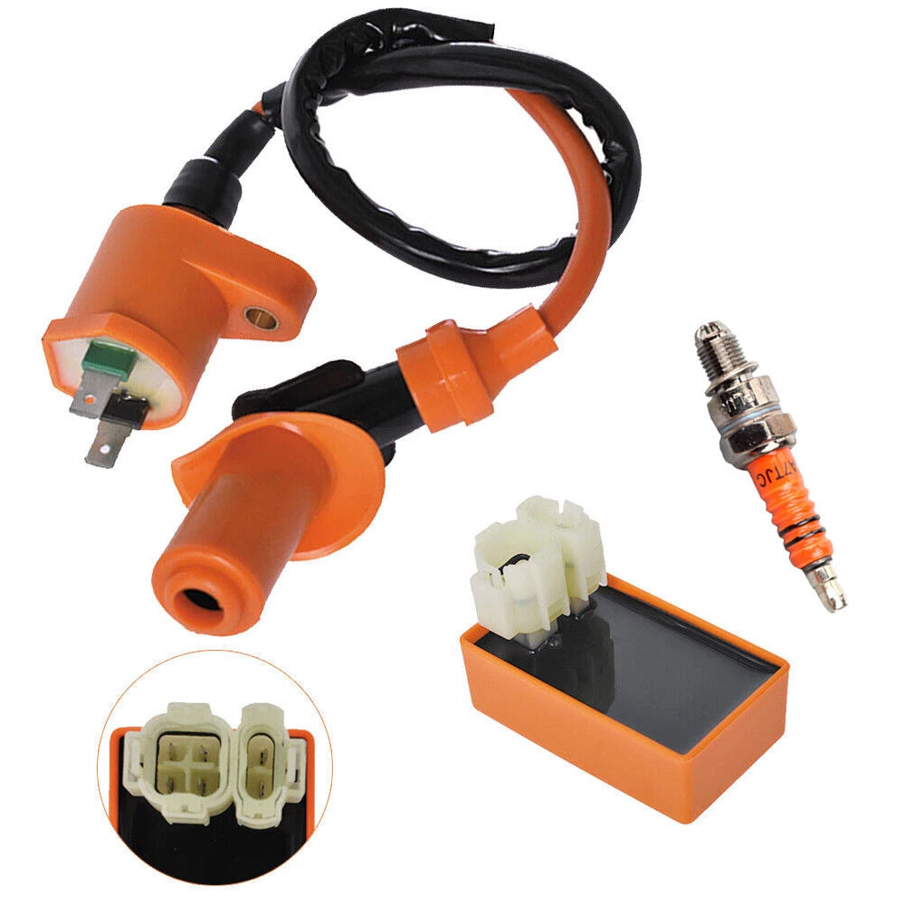 Racing Ignition Coil CDI Box for GY6 50cc-150cc ATV Scooters Go Kart