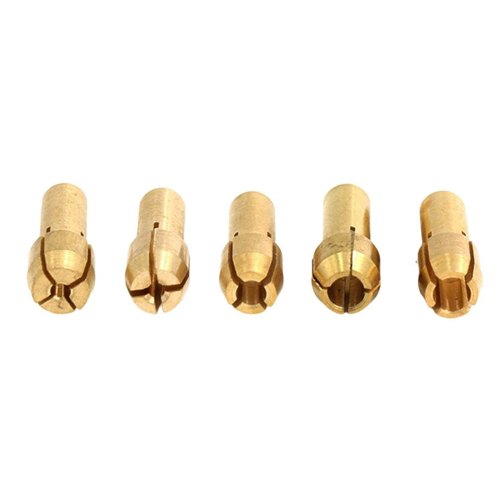 Chuck Adapter Set for DIY Projects (Copper & Stainless Steel)