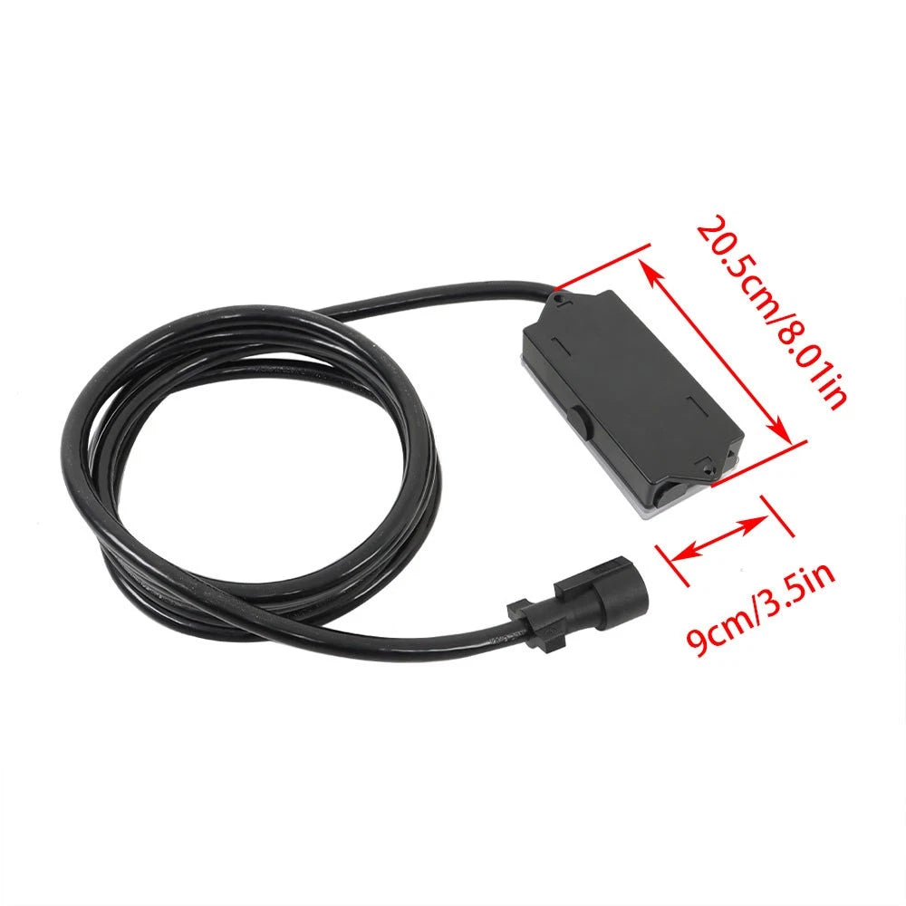 7-Way 7-Pin Trailer Cable with Junction Box & Wiring Harness Kit (16FT)