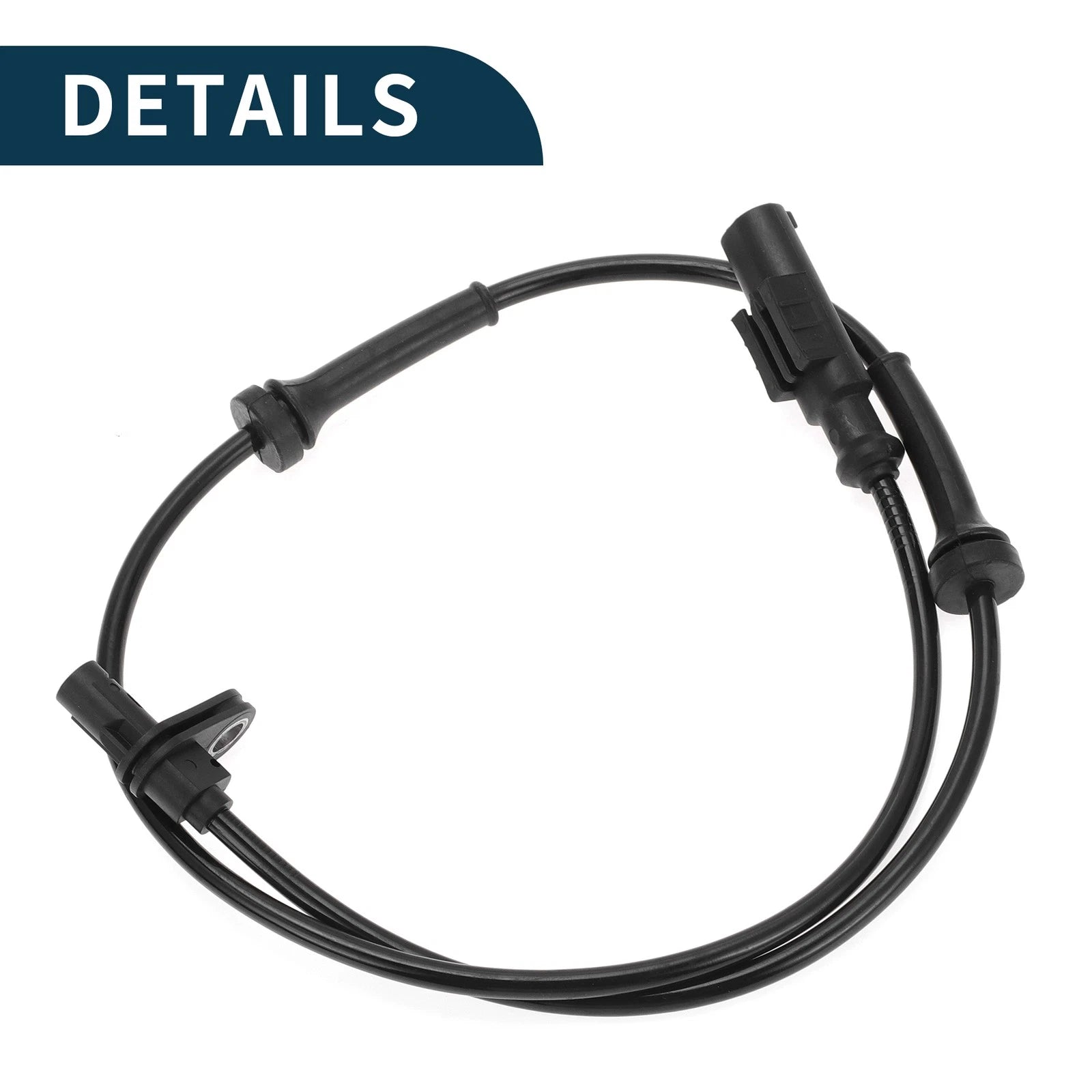 2pcs Front Side ABS Wheel Speed Sensor for Smart Fortwo (2007–2014) No.A4515400217
