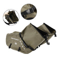 Universal Saddlebag Side Storage Tail Bag for Motorcycle (86L, Green)