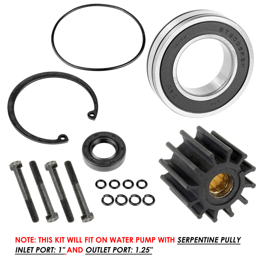 Water Pump Kit Replacement for Volvo Penta 5.7 GI-F GI-FF GXi-G (2008–2023)