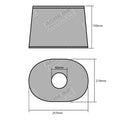 PTO Safety Shield Guard for Universal Fit Topper Mower