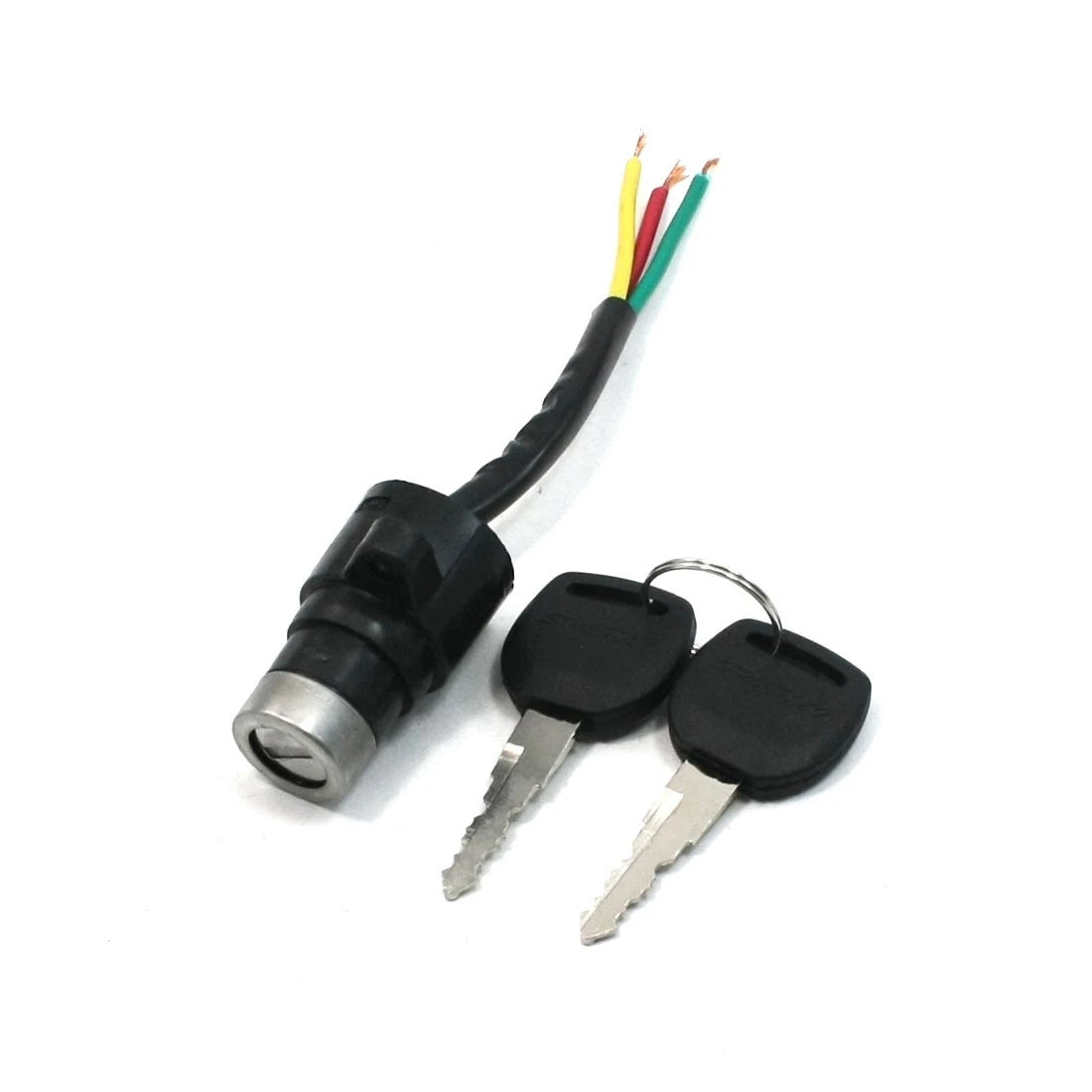 Ignition Switch Replacement for Electric Bicycle Lock with Two Keys (2000–2000)