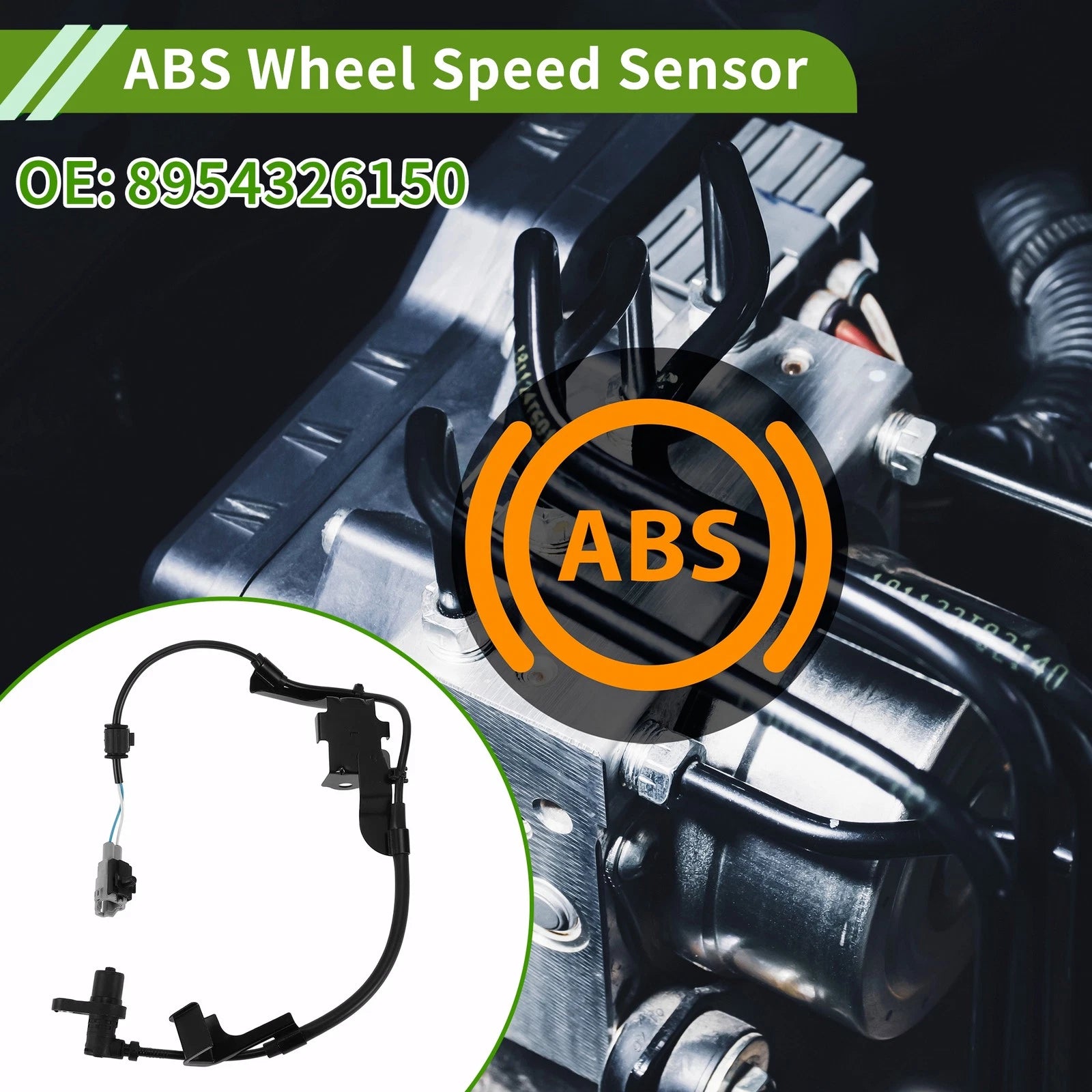 Wheel Speed Sensor Front Left Replacement for Toyota Hiace (2005–2015)