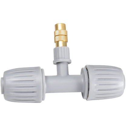 16PE Pipe Compatible Small Copper Mist Nozzle for Split Cooling Irrigation