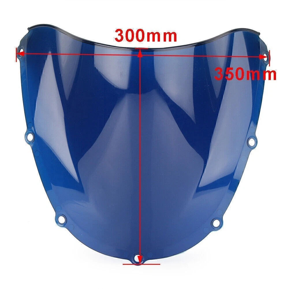 Double Bubble Windshield for Honda CBR954RR (2002–2003)