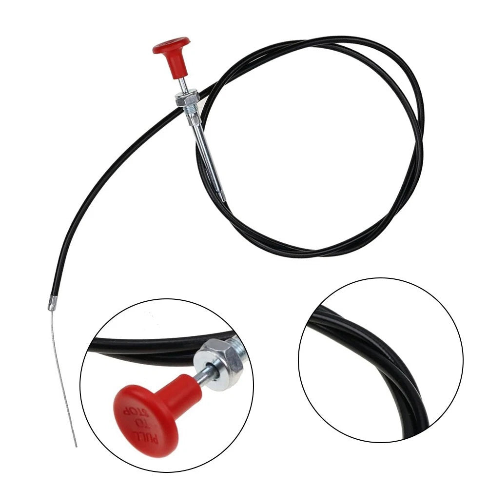 Fuel Stop Cable E5NN9C331EA for Ford Tractor
