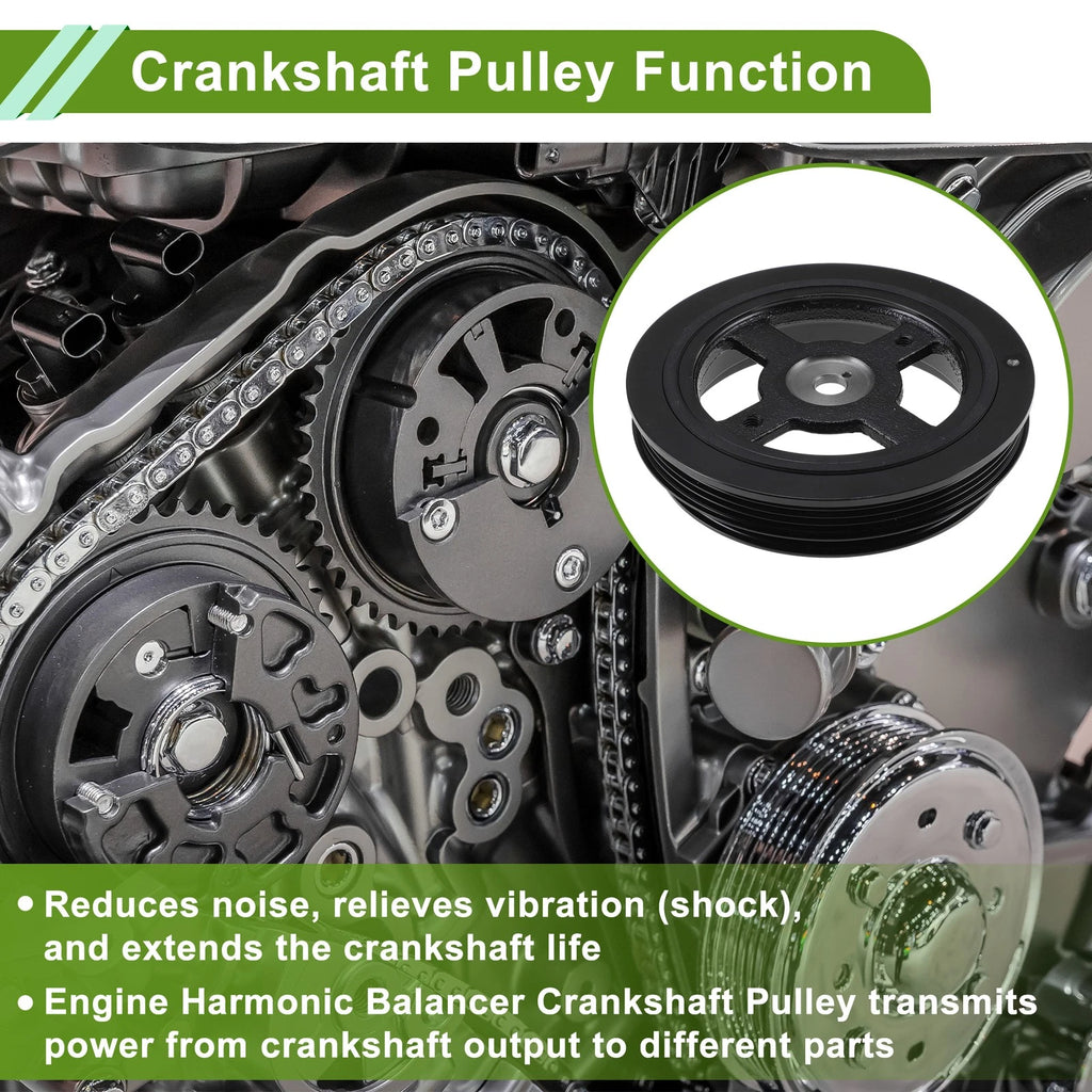 Engine Harmonic Balancer Crank Pulley Replacement for Lexus Scion xA (2004–2006)