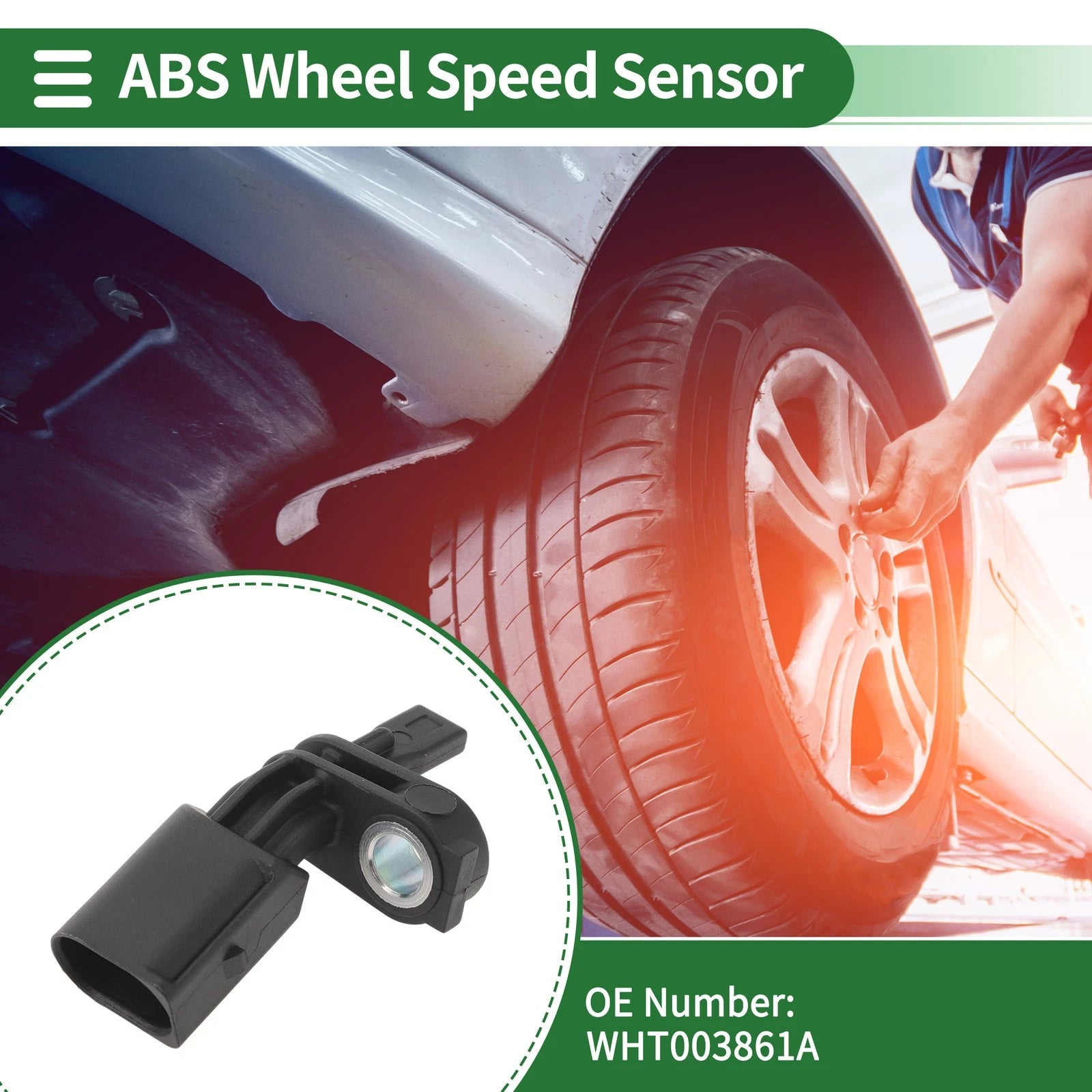 ABS Wheel Speed Sensor Replacement for Volkswagen Polo (2018–2021)