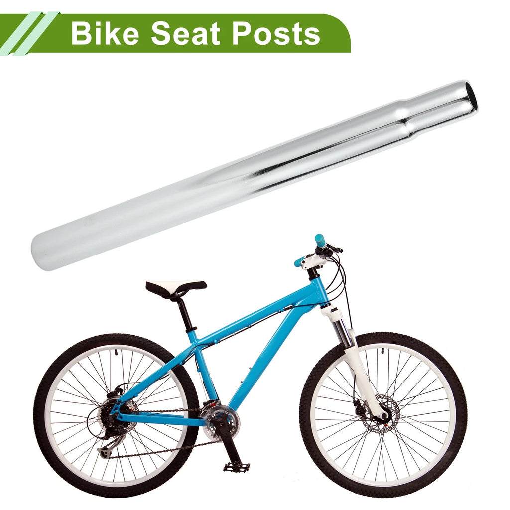 Seat Post Bike 25.4x300mm Durable Replacement for Universal Fit (Any Year)