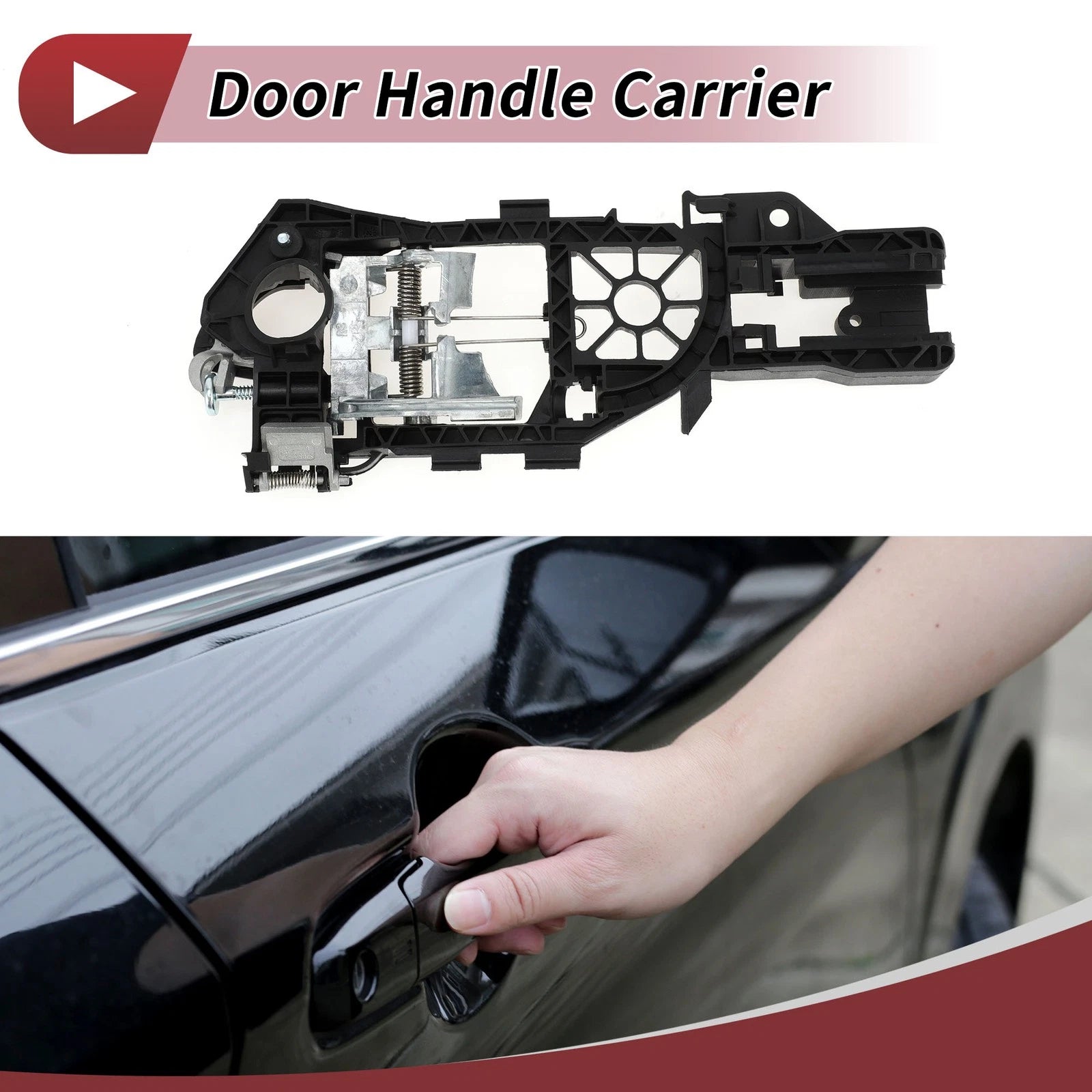Front Right Door Handle Carrier Replacement for Volkswagen Passat (2006–2010)