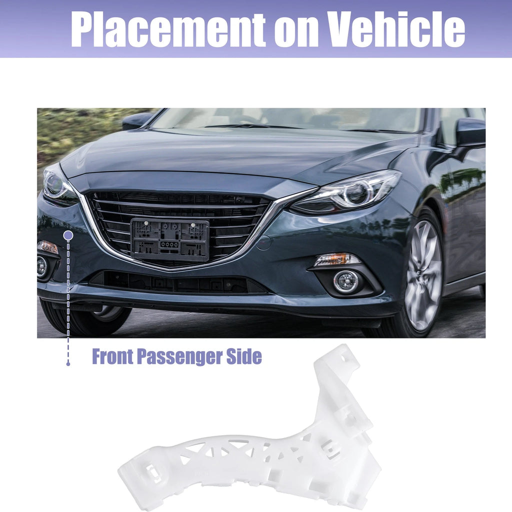 Front Right Bumper Mounting Support Bracket No.BN8V500U1C for Mazda 3 (2004–2009)