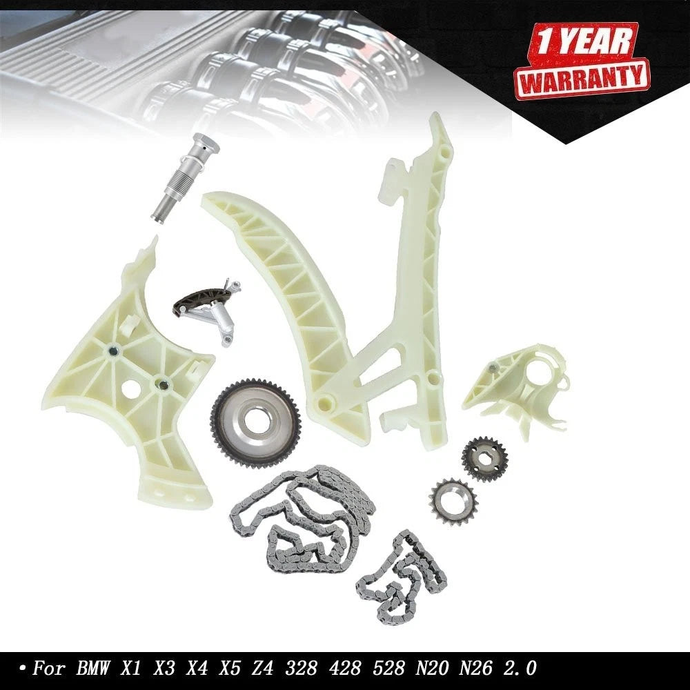 Oil Pump Timing Chain Kit for BMW X1 X3 X4 328 428 528 (2012–2019)
