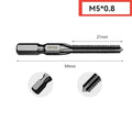 Metric Tap Drill Bit with Hex Shank HSS for Various Threads