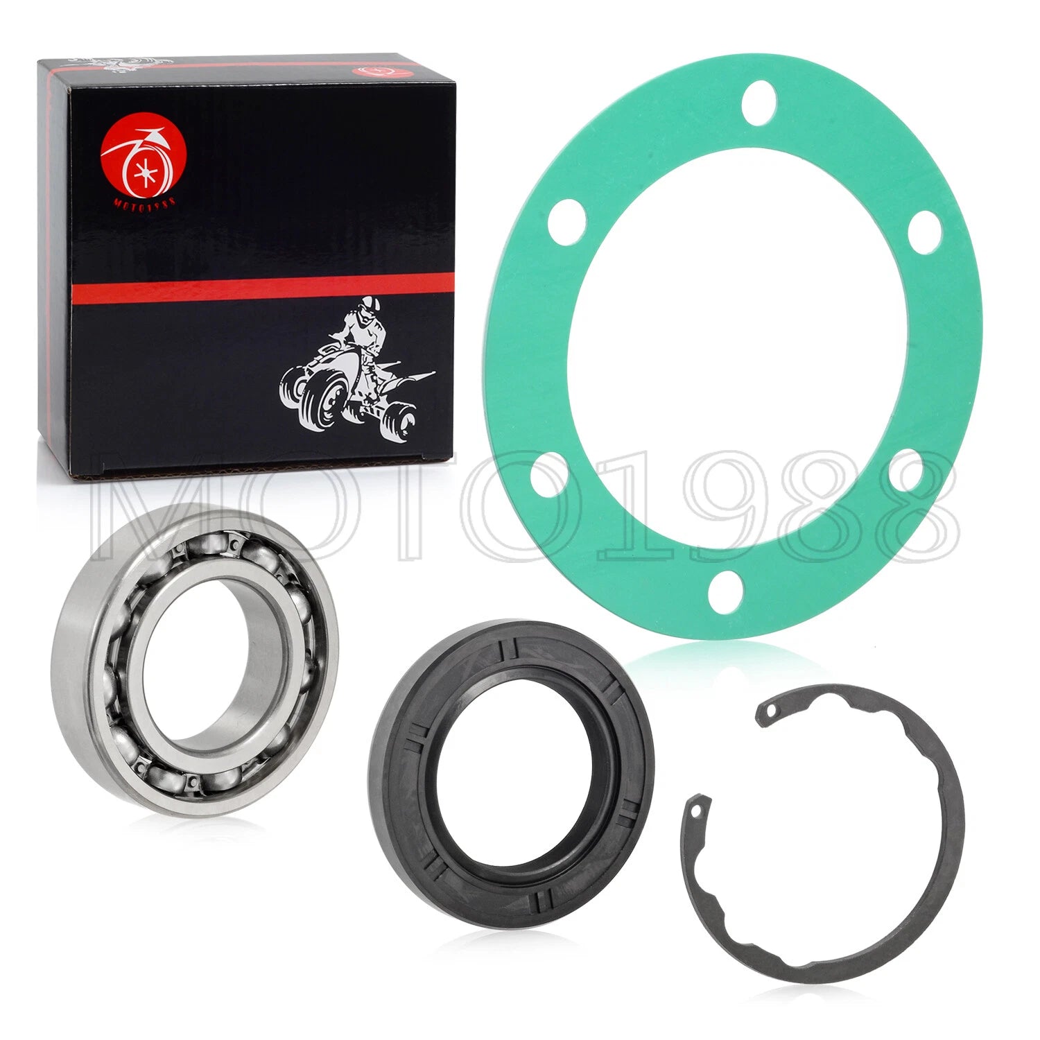 Rear Axle Bearing Seal Gasket for Kawasaki Mule 2500 2510 3000 3020 4000 4010