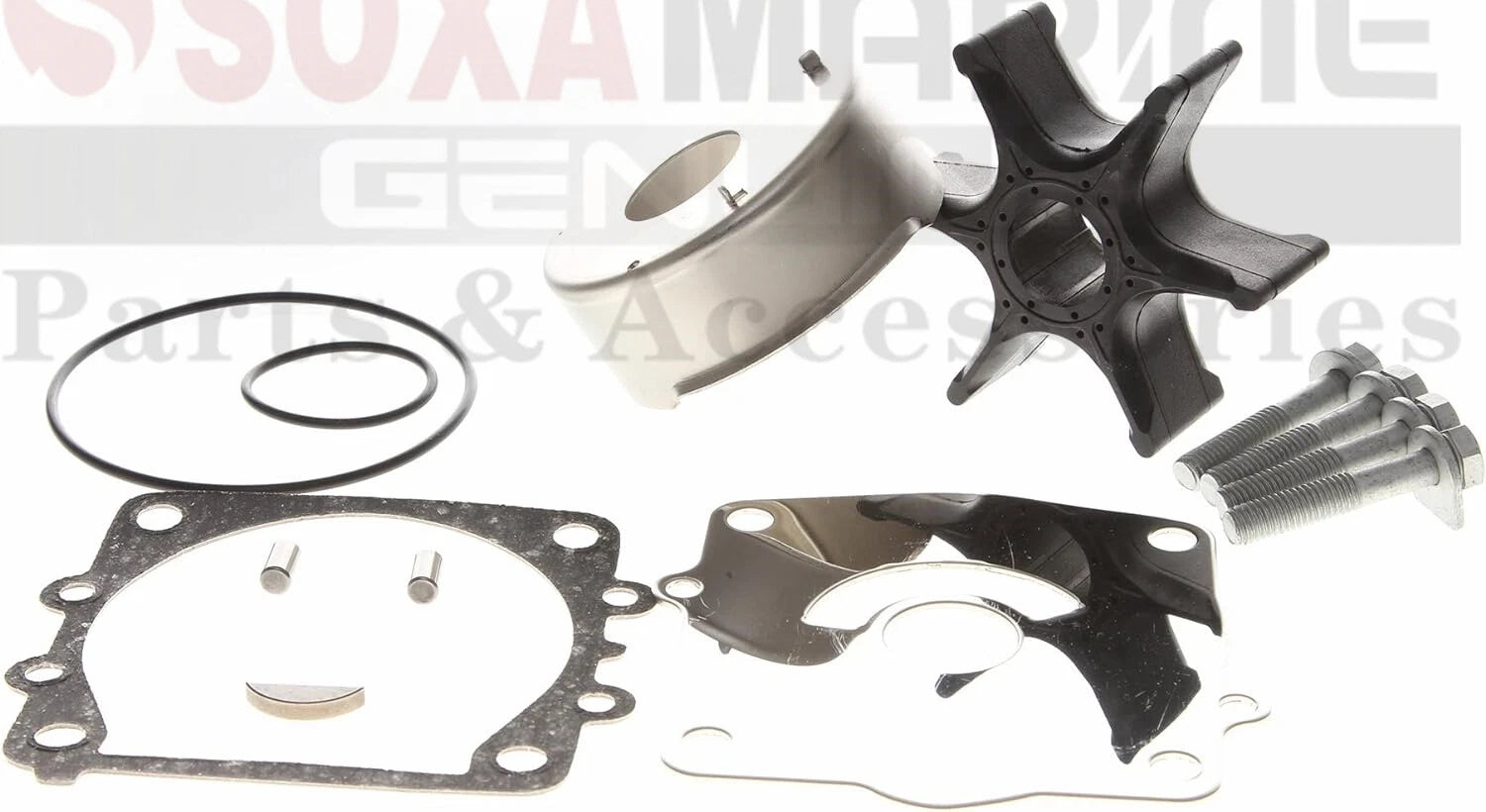 Water Pump Service Kit for Yamaha V6 V8 150 175 225 (18-3395, 61A-W0078-A3)