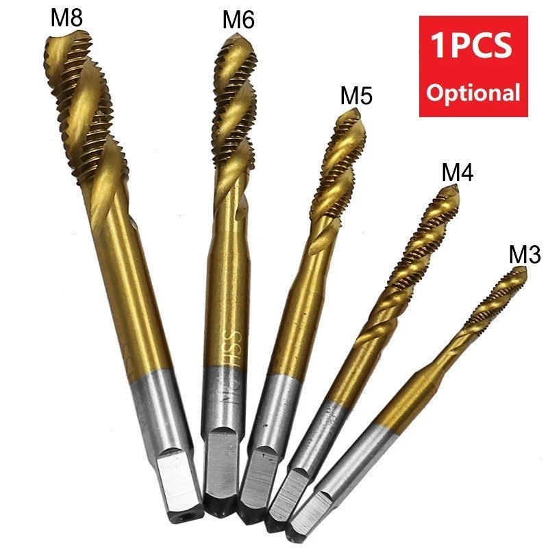 HSS Screw Tap for Metric Spiral Thread (1Pcs)