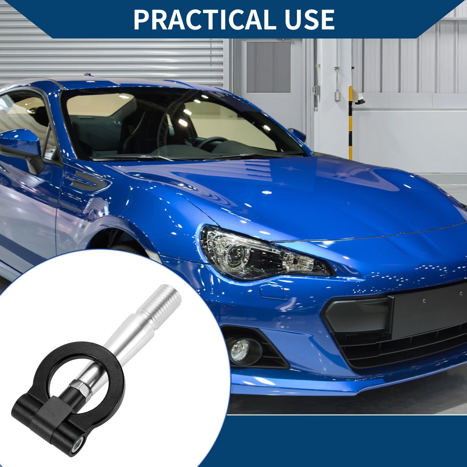 Metal Tow Hook Ring Replacement for Mitsubishi Lancer Evolution (2003–2015)