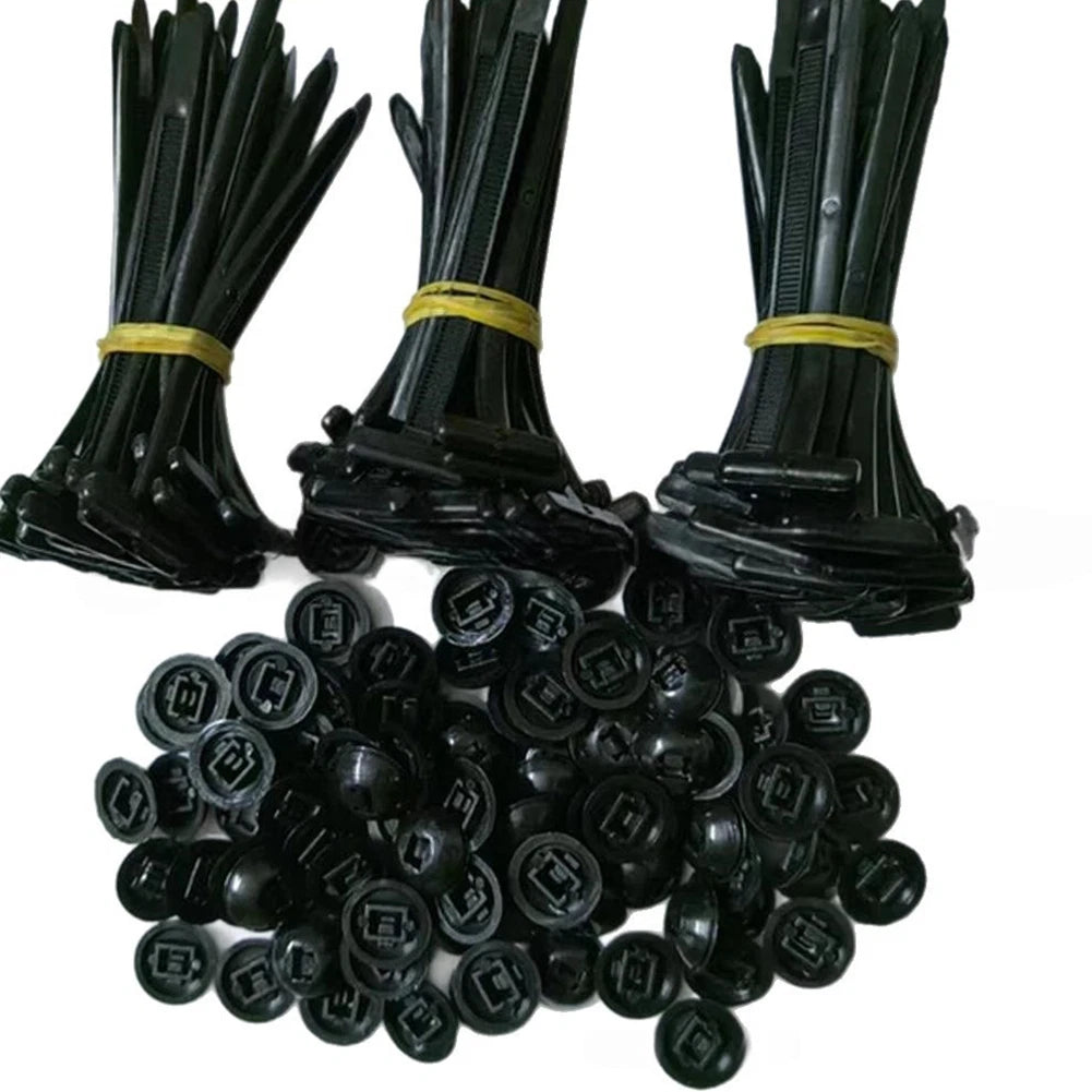 Nylon Auto Clips Cable Tie Buckles for Various Vehicles (UV-resistant)