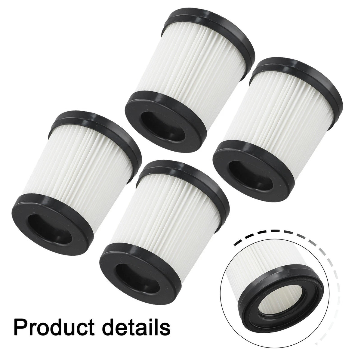 Vacuum Cleaner Filters for Robot Cleaner (Compatible with FSV101, FSV001)
