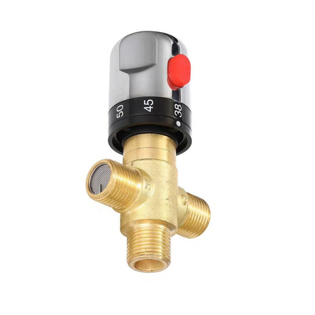 Thermostatic Valve G1/2 for Shower Bath with Filter Screen