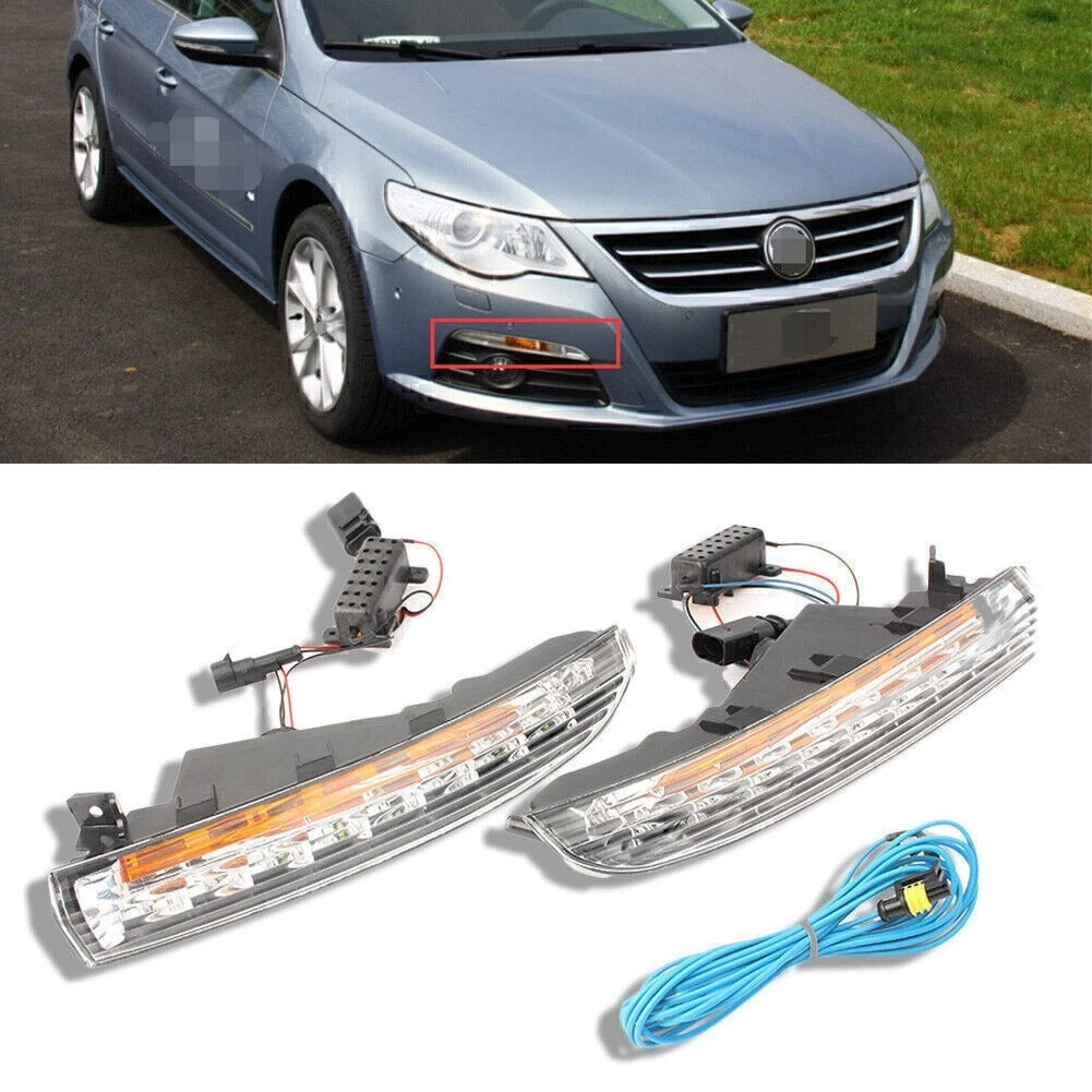Switchback LED Fog Lamp for VW Passat CC (2009–2012)