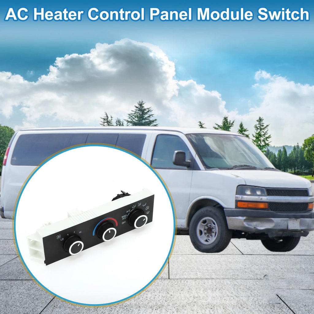 HVAC A C Heater Climate Control Panel Replacement for Chevrolet Express (2003–2016)