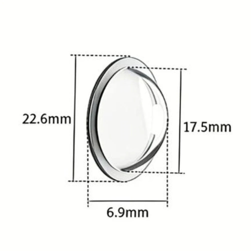 2X Waterproof Backup Camera Lens Cover for Cars