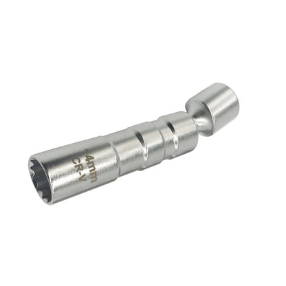 14mm Thin Wall Magnetic Swivel Spark Plug Socket 3/8" Drive 12 Point