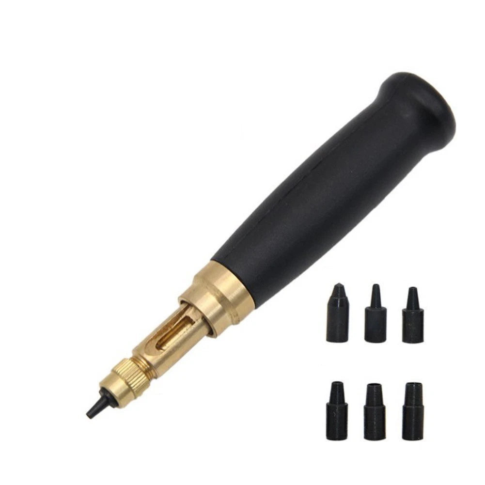 Set of 7 Leather Crafting Tools for Automatic Projects
