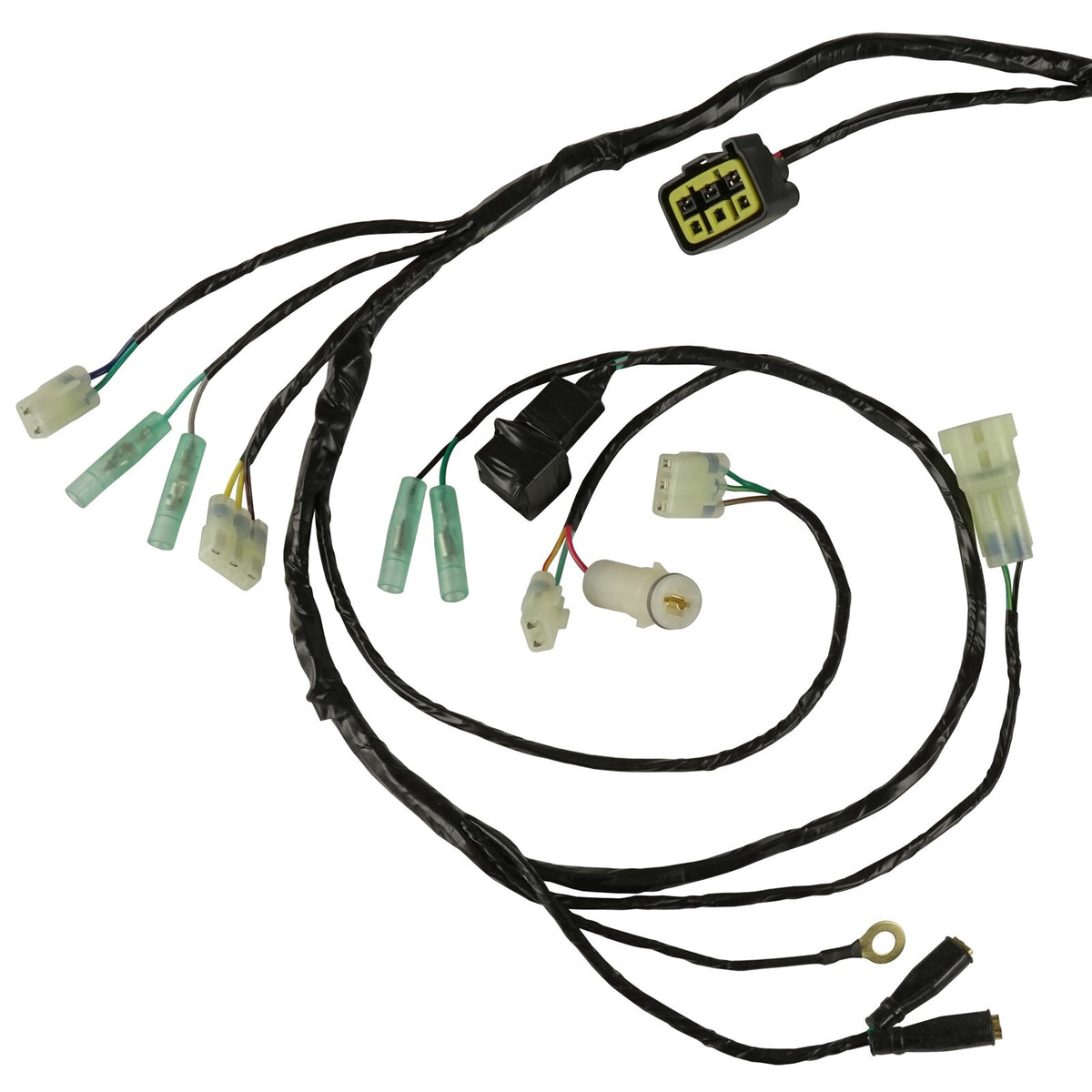 Caltric Wiring Harness Replacement for Honda Recon 250 TRX250TM (2005–2006)