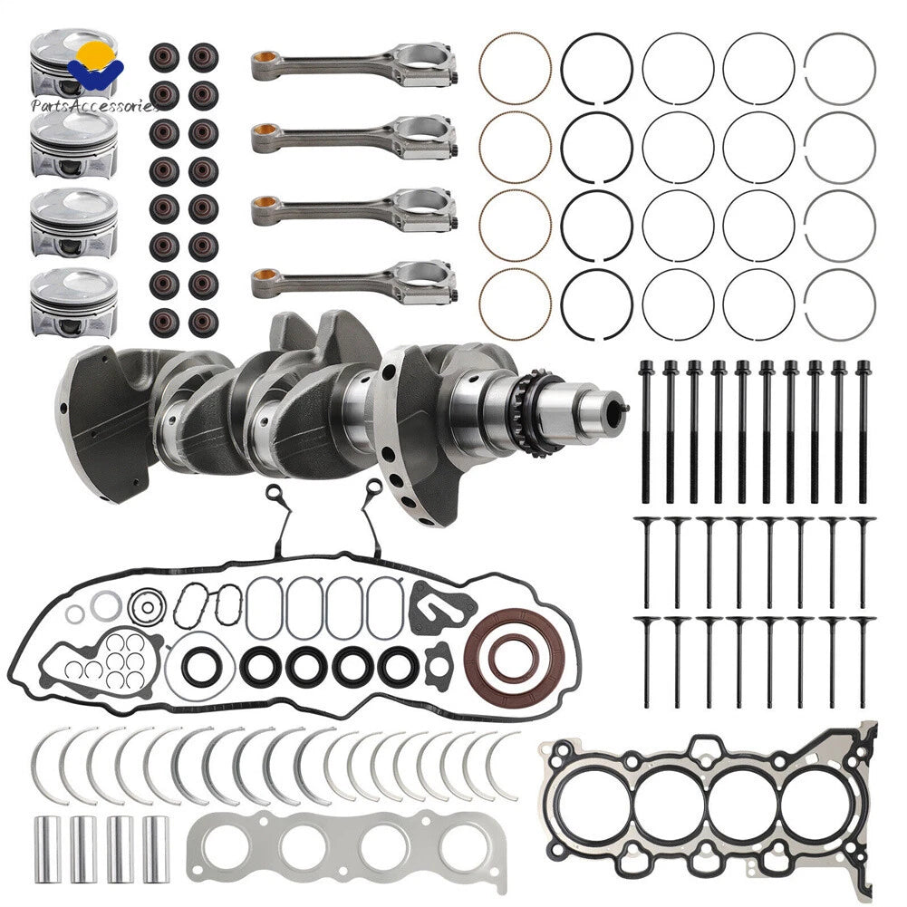 Engine Rebuild Kit for Hyundai Kia 2.0L - Crankshaft, Con Rods, Gasket