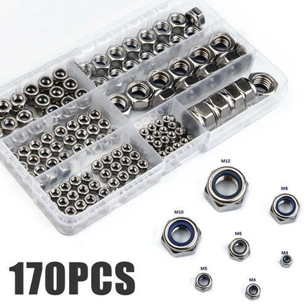Lock Nuts for Automotive Applications (Stainless Steel, Nylon)