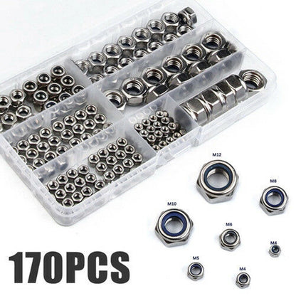 Lock Nuts for Automotive Applications (Stainless Steel, Nylon)