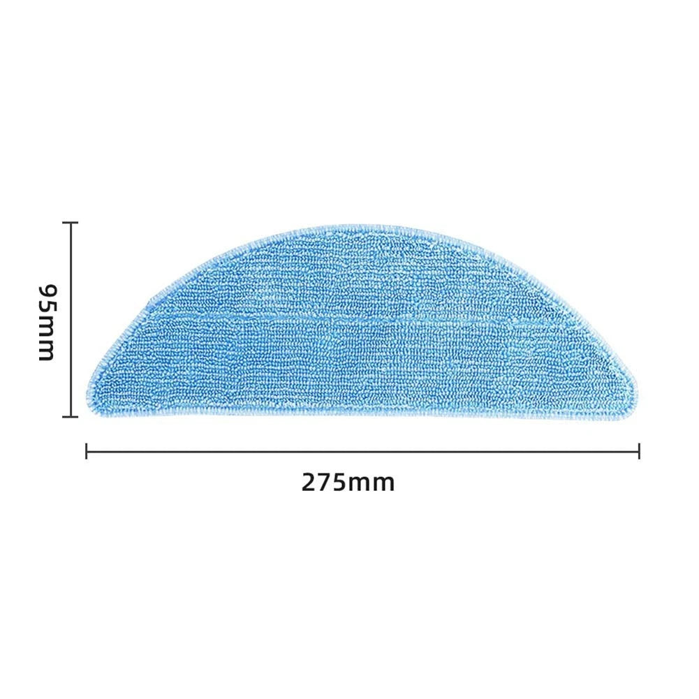 8X Replacement Mop Cloths for Conga Max XTreme Robot Vacuum Cleaner